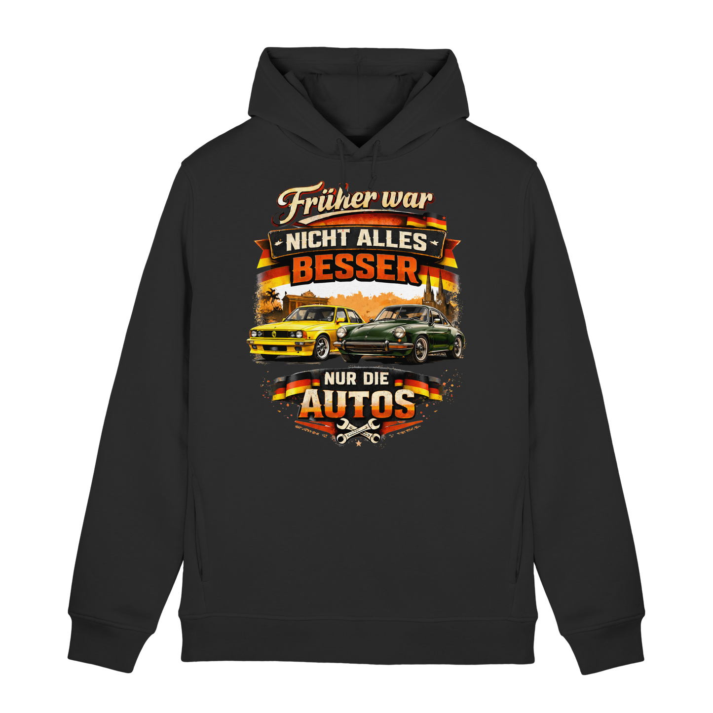 Früher War Nicht Alles Besser – Nur Die Autos | Organic Hoodie