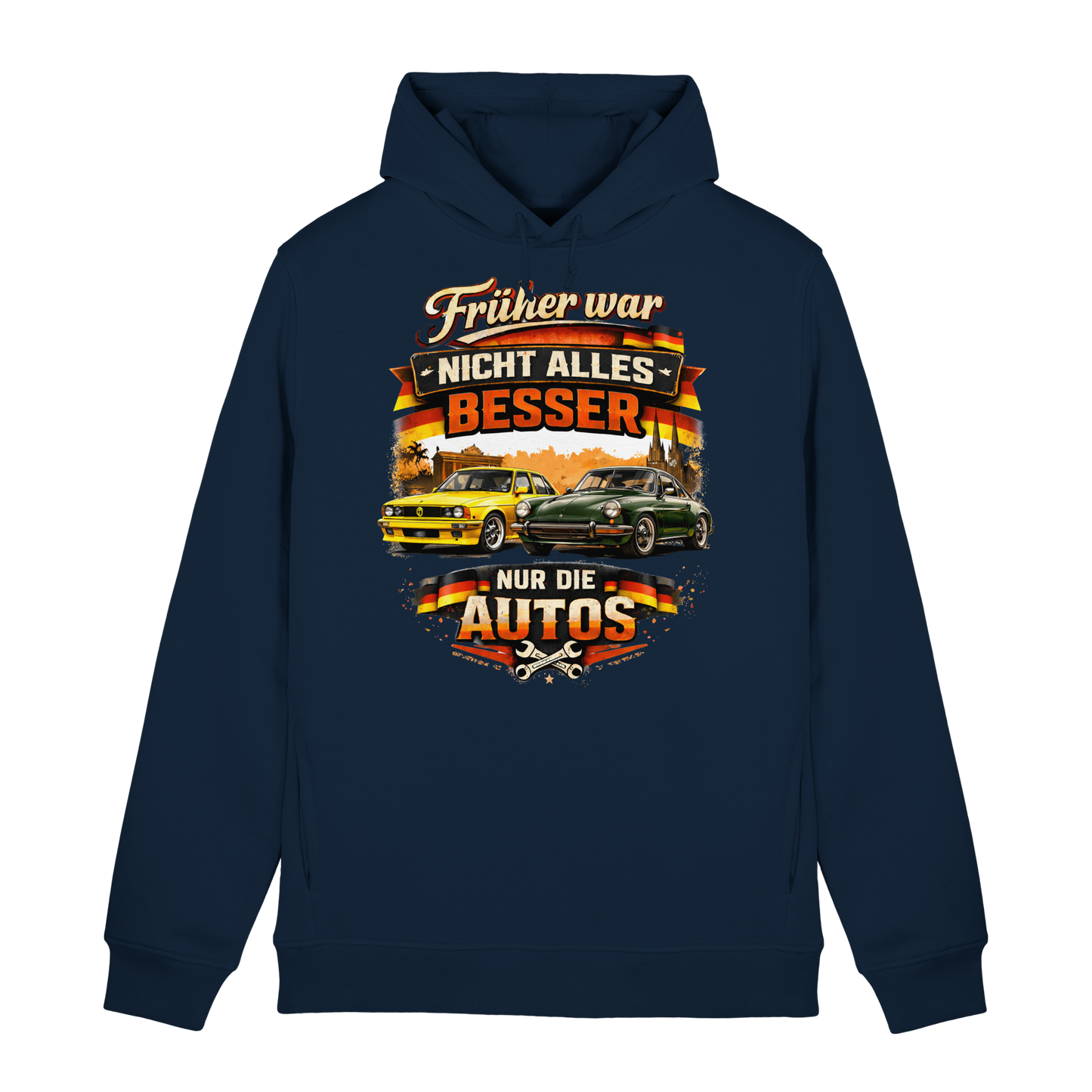 Früher War Nicht Alles Besser – Nur Die Autos | Organic Hoodie