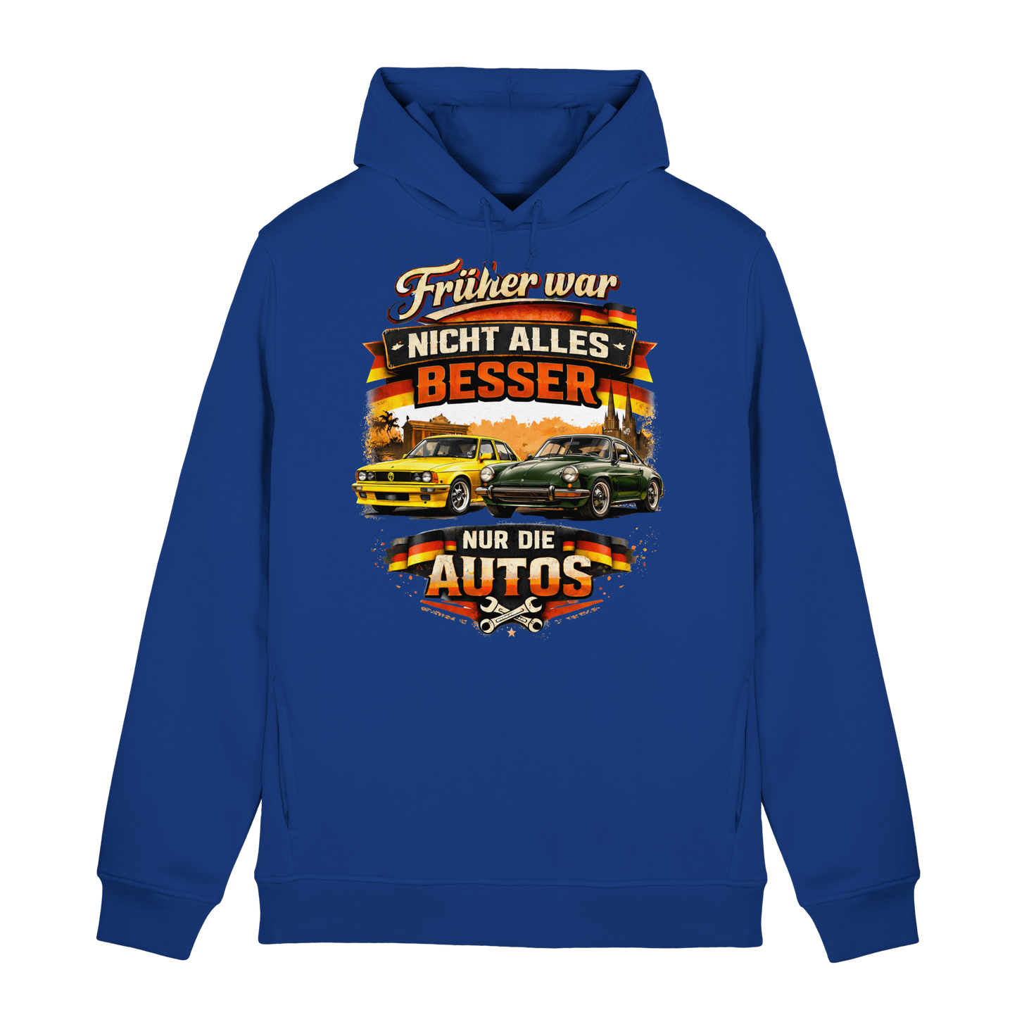 Früher War Nicht Alles Besser – Nur Die Autos | Organic Hoodie